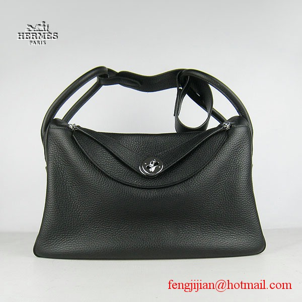 Hermes Women Shoulder Bag Black 6208